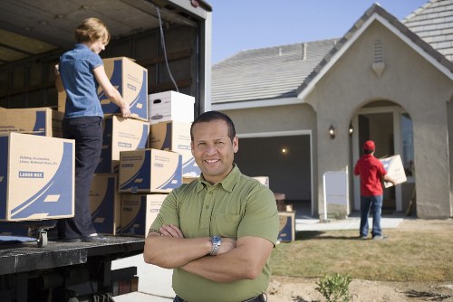 Protective packing materials and sturdy boxes for a local move