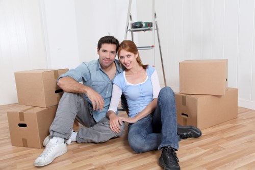 Careful packing and loading for a local Edgware move
