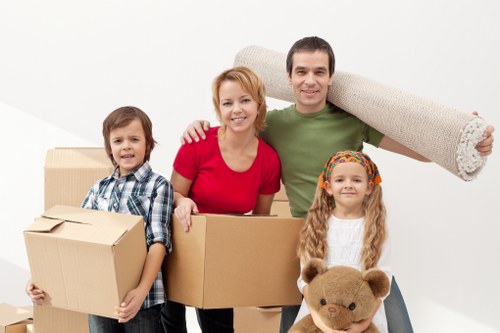 Truck-based removals for flats and offices in Edgware