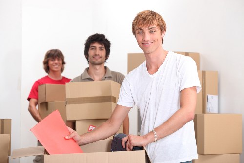 Local removals team handling a same day move in Edgware