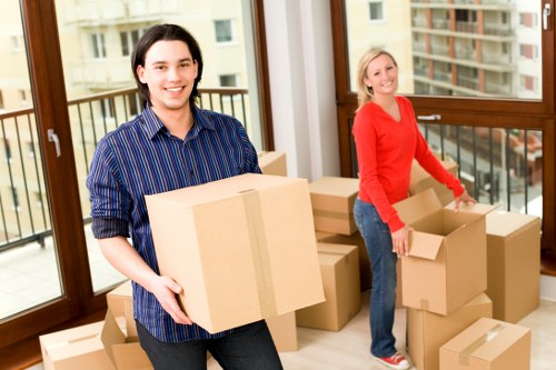 Local moving team in Edgware handling a planned residential move